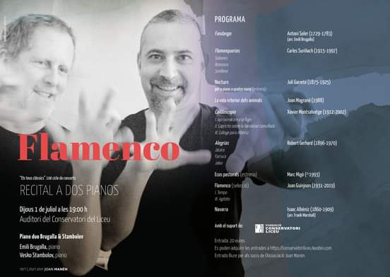 Brugalla-Stambolov interpreten “Flamenco”